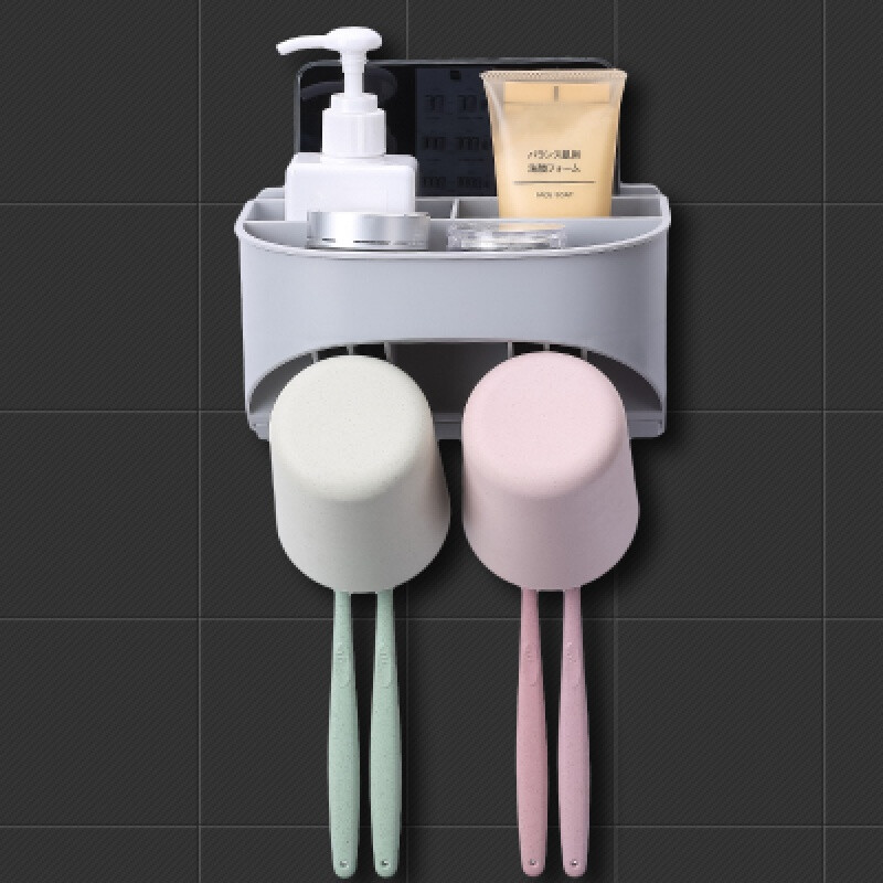 創新收納，優雅生活 免打孔壁掛式置物架引領衛浴新時尚